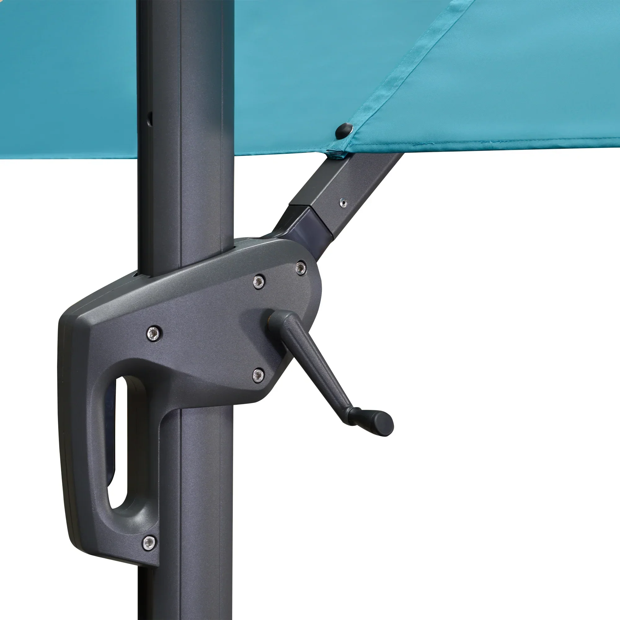 #Classic Series# Big Handle for Cantilever Double Top Umbrella - Image 3