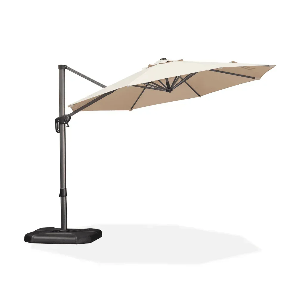 PURPLE LEAF Affordable Outdoor Umbrella Round Cantilever Umbrella for Garden - Image 64