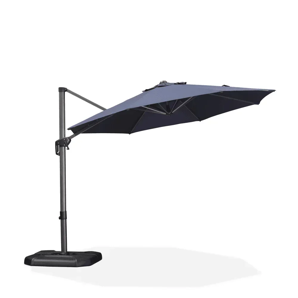 PURPLE LEAF Affordable Outdoor Umbrella Round Cantilever Umbrella for Garden - Image 65