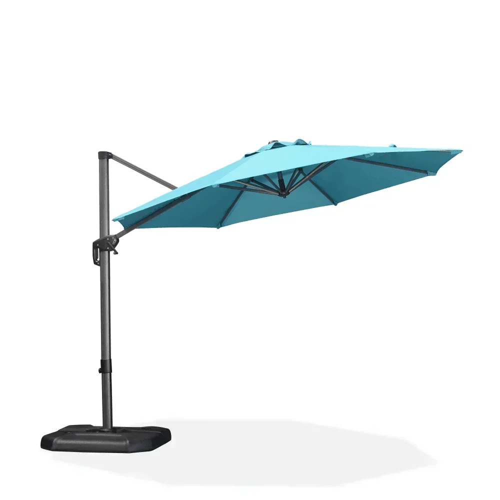 PURPLE LEAF Affordable Outdoor Umbrella Round Cantilever Umbrella for Garden - Image 70