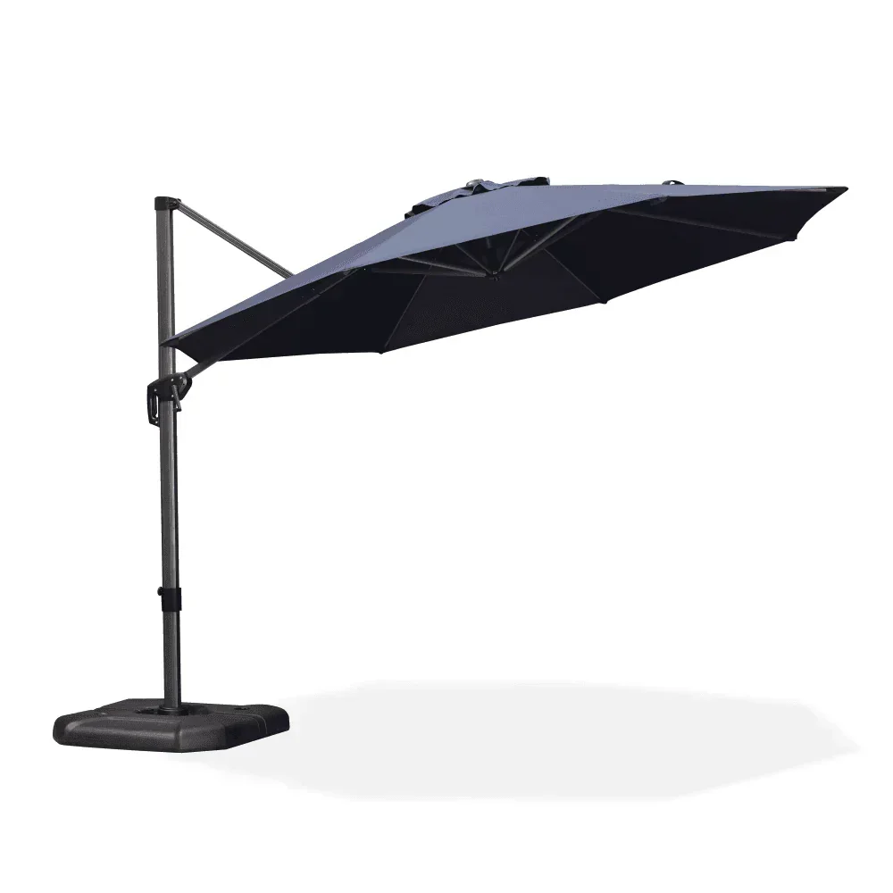 PURPLE LEAF Affordable Outdoor Umbrella Round Cantilever Umbrella for Garden - Image 72