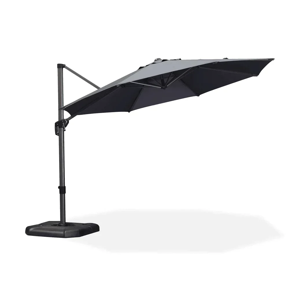 PURPLE LEAF Affordable Outdoor Umbrella Round Cantilever Umbrella for Garden - Image 77
