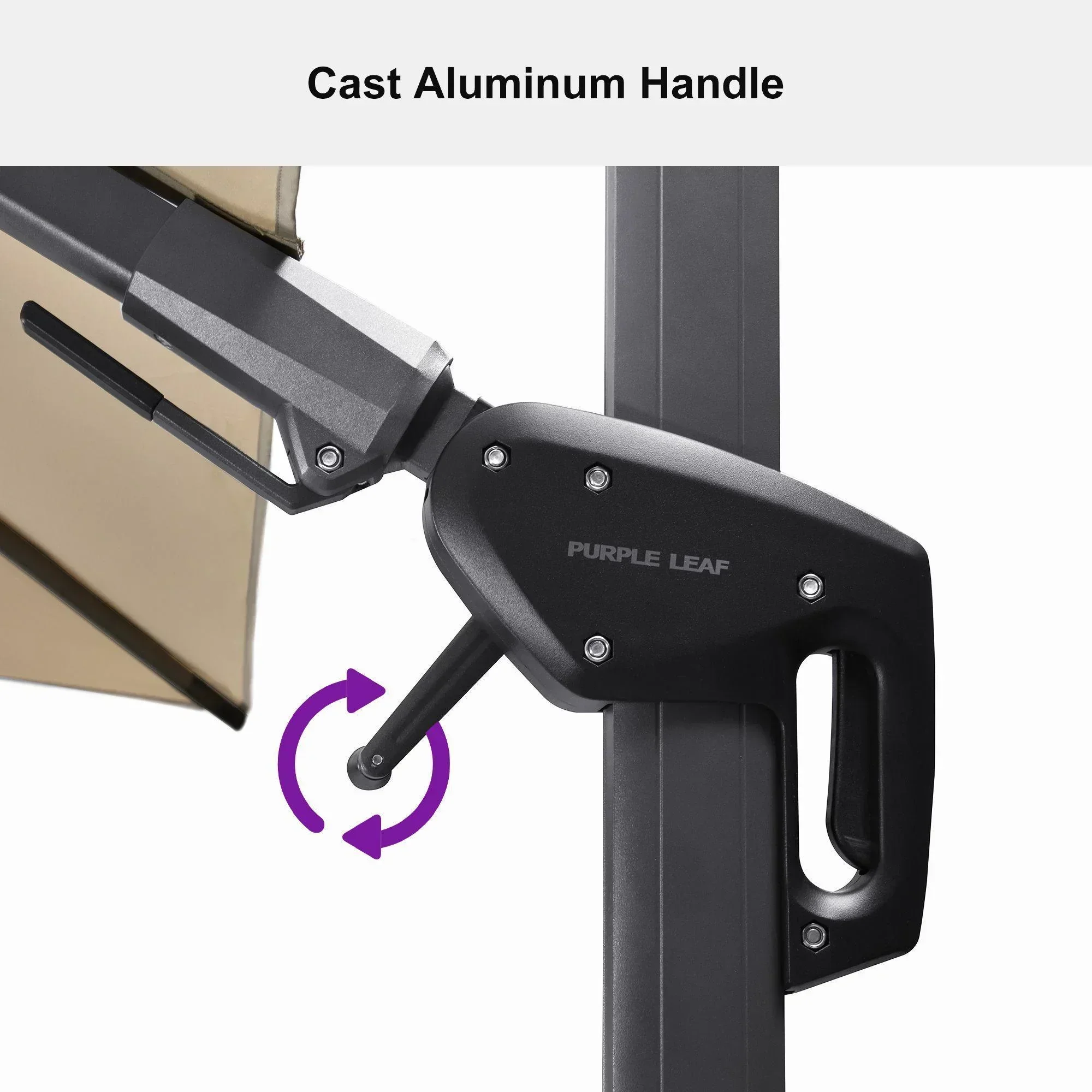 PURPLE LEAF Best Value Cantilever Patio Umbrella with Left-Right Tilt and 360° Swivel - Image 111