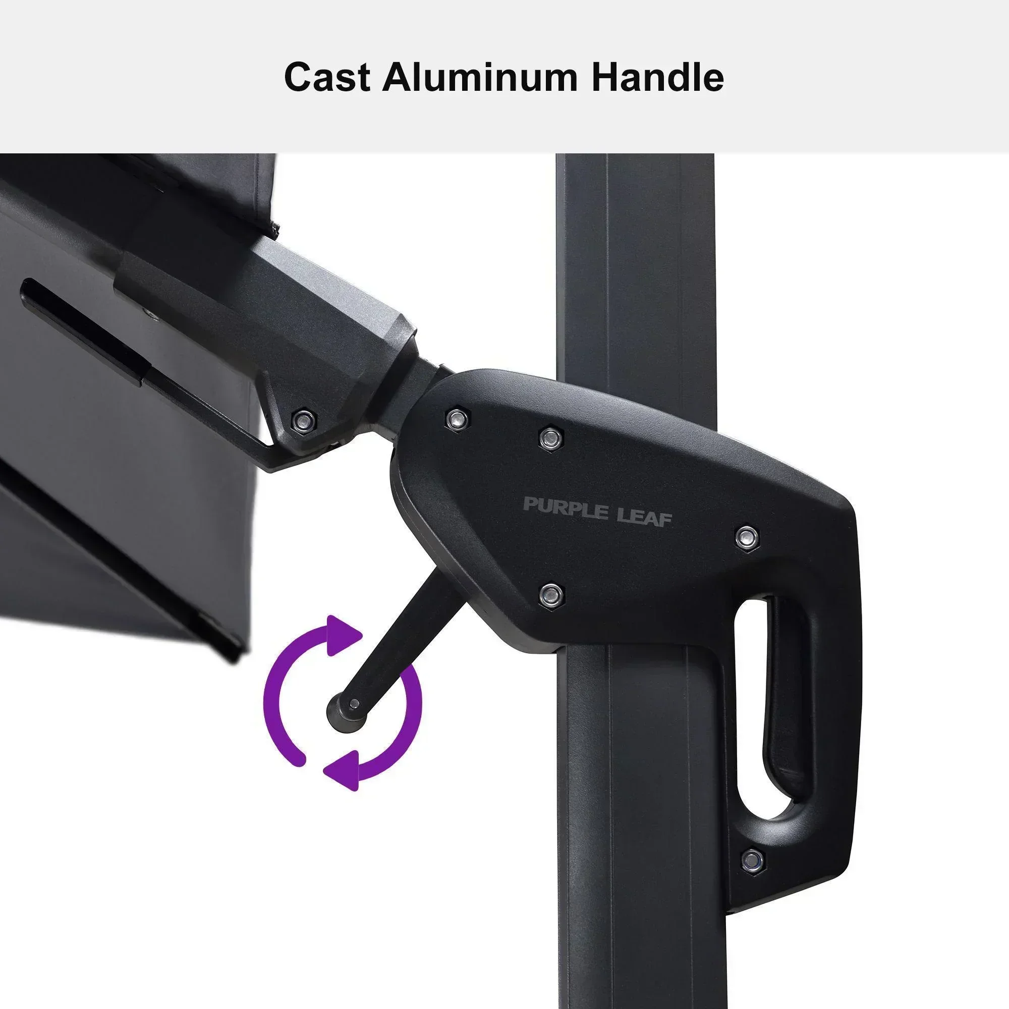 PURPLE LEAF Best Value Cantilever Patio Umbrella with Left-Right Tilt and 360° Swivel - Image 117