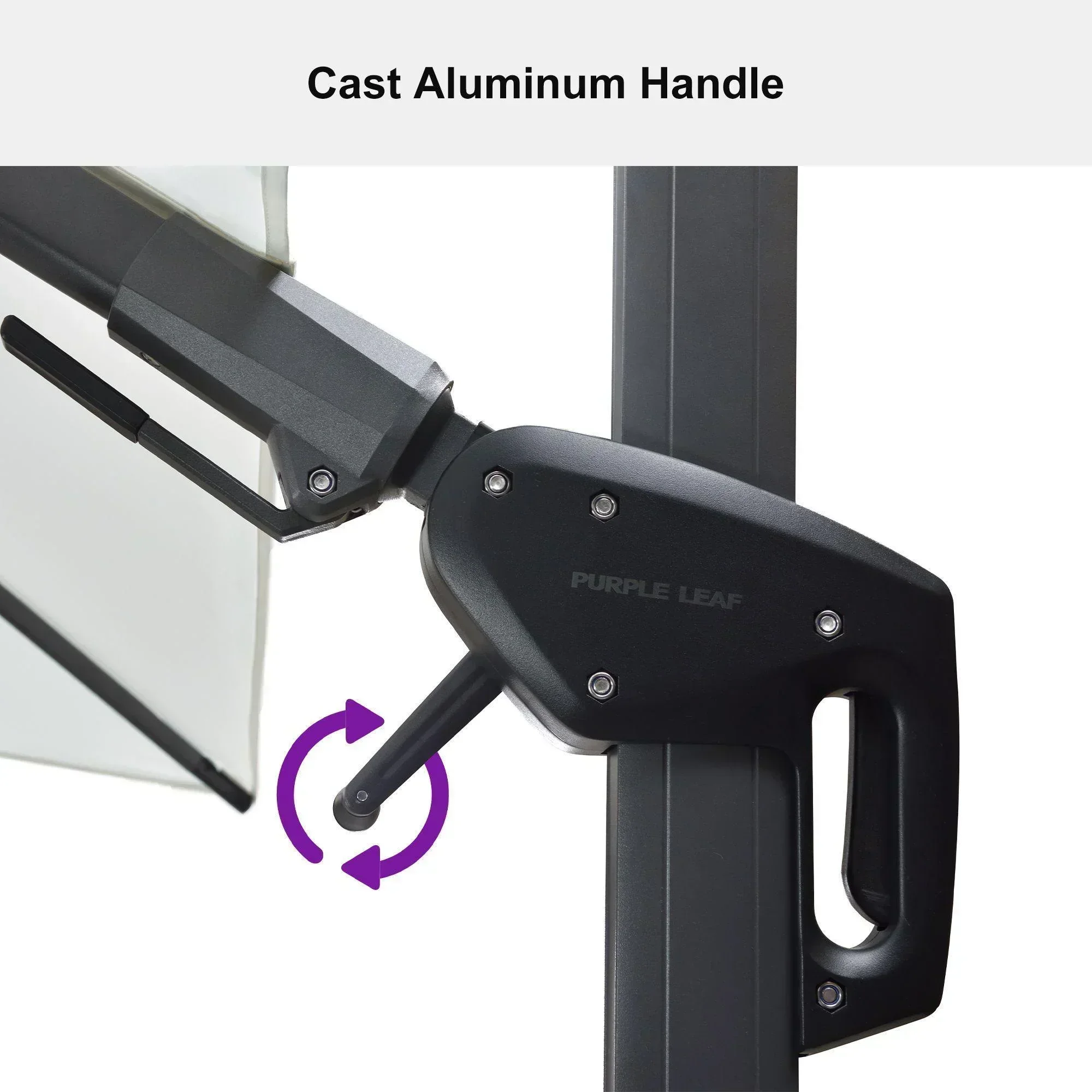 PURPLE LEAF Best Value Cantilever Patio Umbrella with Left-Right Tilt and 360° Swivel - Image 124