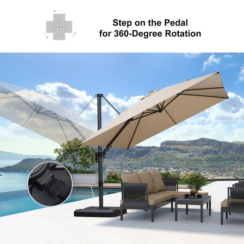 PURPLE LEAF Best Value Cantilever Patio Umbrella with Left-Right Tilt and 360° Swivel - Image 128