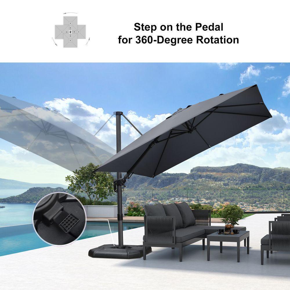 PURPLE LEAF Best Value Cantilever Patio Umbrella with Left-Right Tilt and 360° Swivel - Image 131