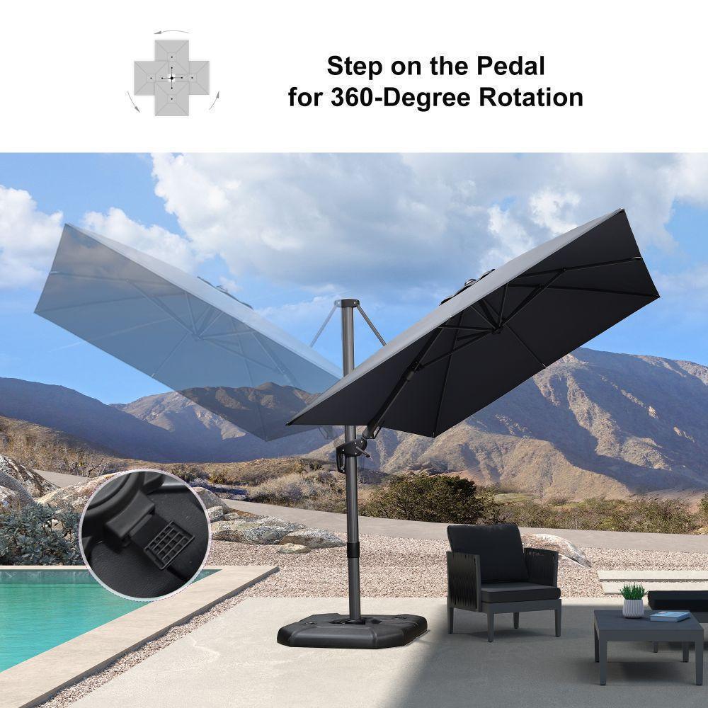 PURPLE LEAF Best Value Cantilever Patio Umbrella with Left-Right Tilt and 360° Swivel - Image 142