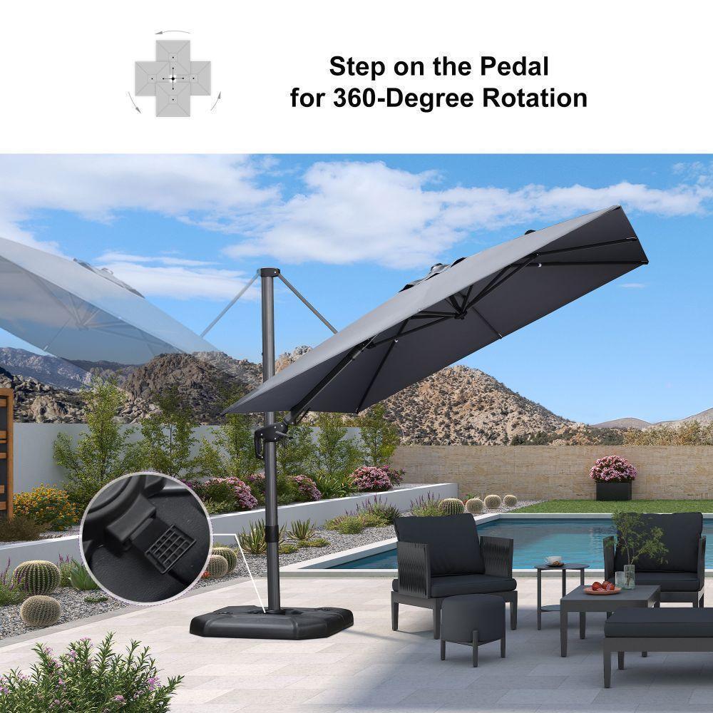 PURPLE LEAF Best Value Cantilever Patio Umbrella with Left-Right Tilt and 360° Swivel - Image 156