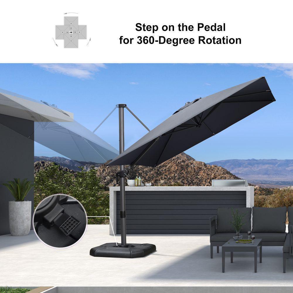 PURPLE LEAF Best Value Cantilever Patio Umbrella with Left-Right Tilt and 360° Swivel - Image 157