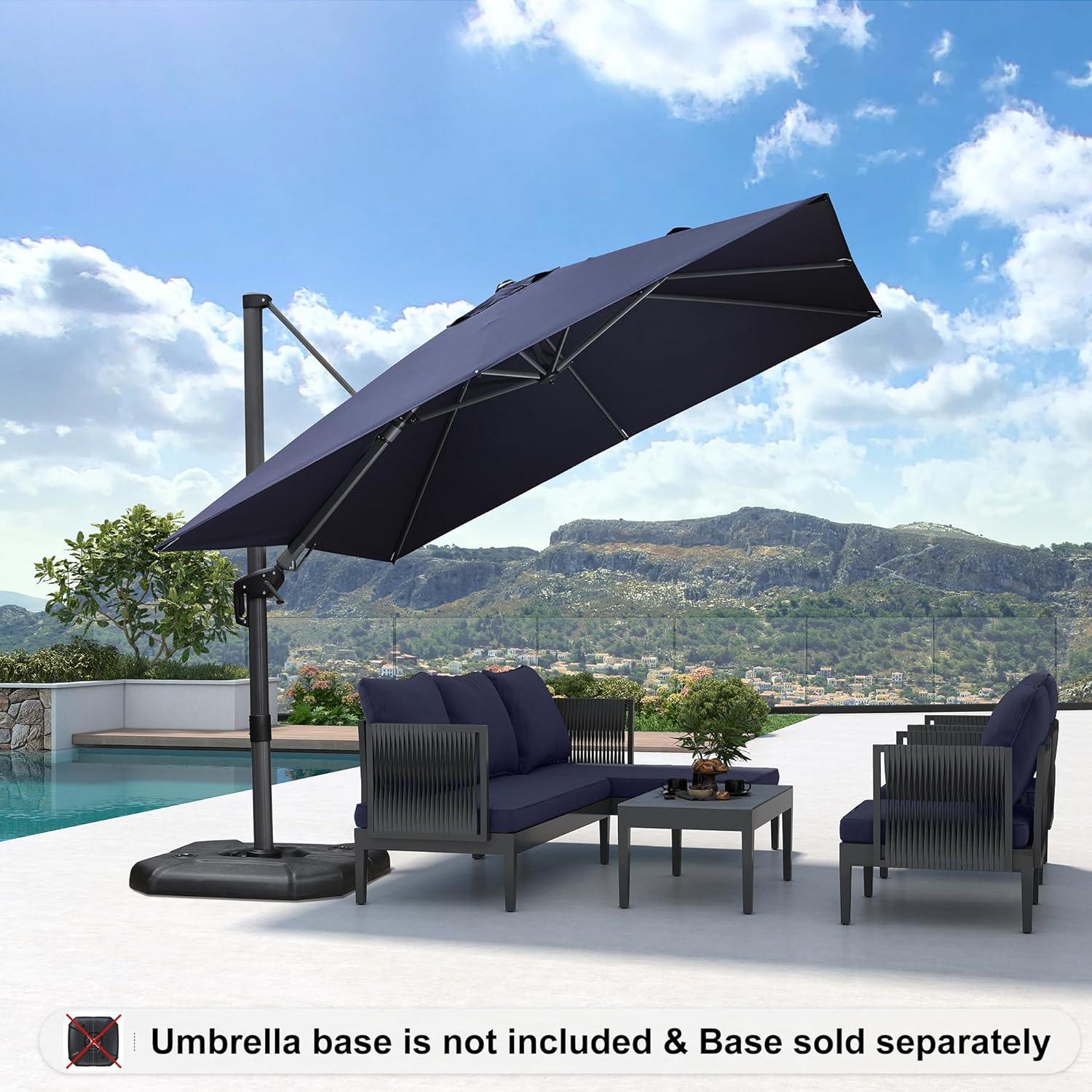 PURPLE LEAF Best Value Cantilever Patio Umbrella with Left-Right Tilt and 360° Swivel - Image 58