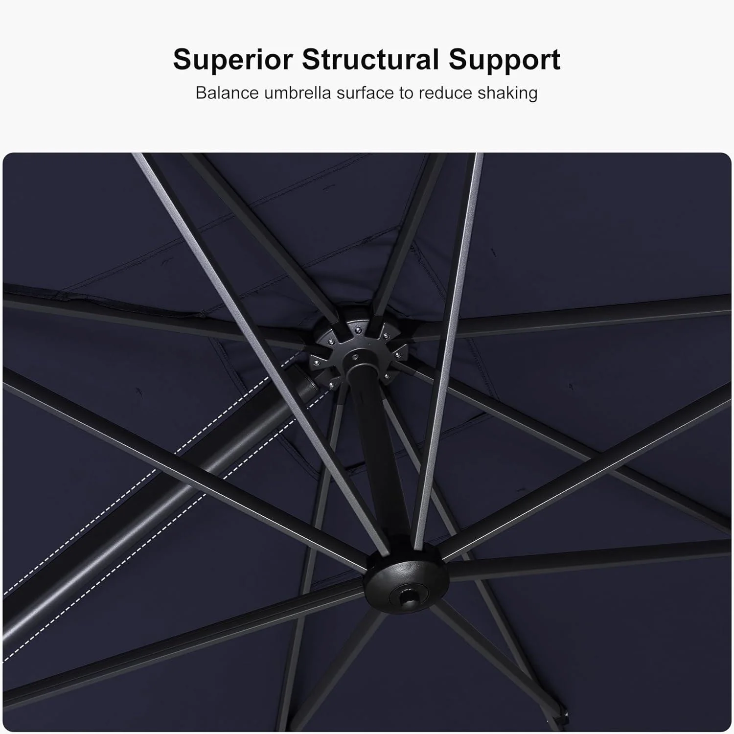 PURPLE LEAF Best Value Cantilever Patio Umbrella with Left-Right Tilt and 360° Swivel - Image 61