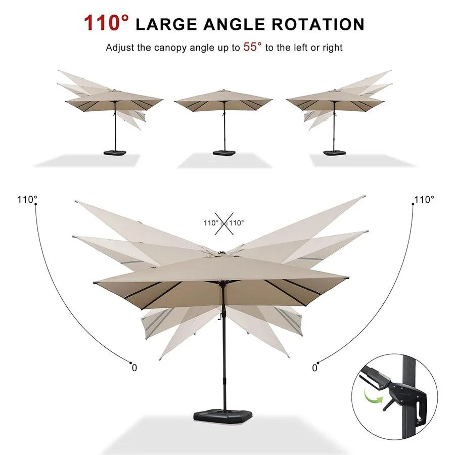 PURPLE LEAF Best Value Cantilever Patio Umbrella with Left-Right Tilt and 360° Swivel - Image 72