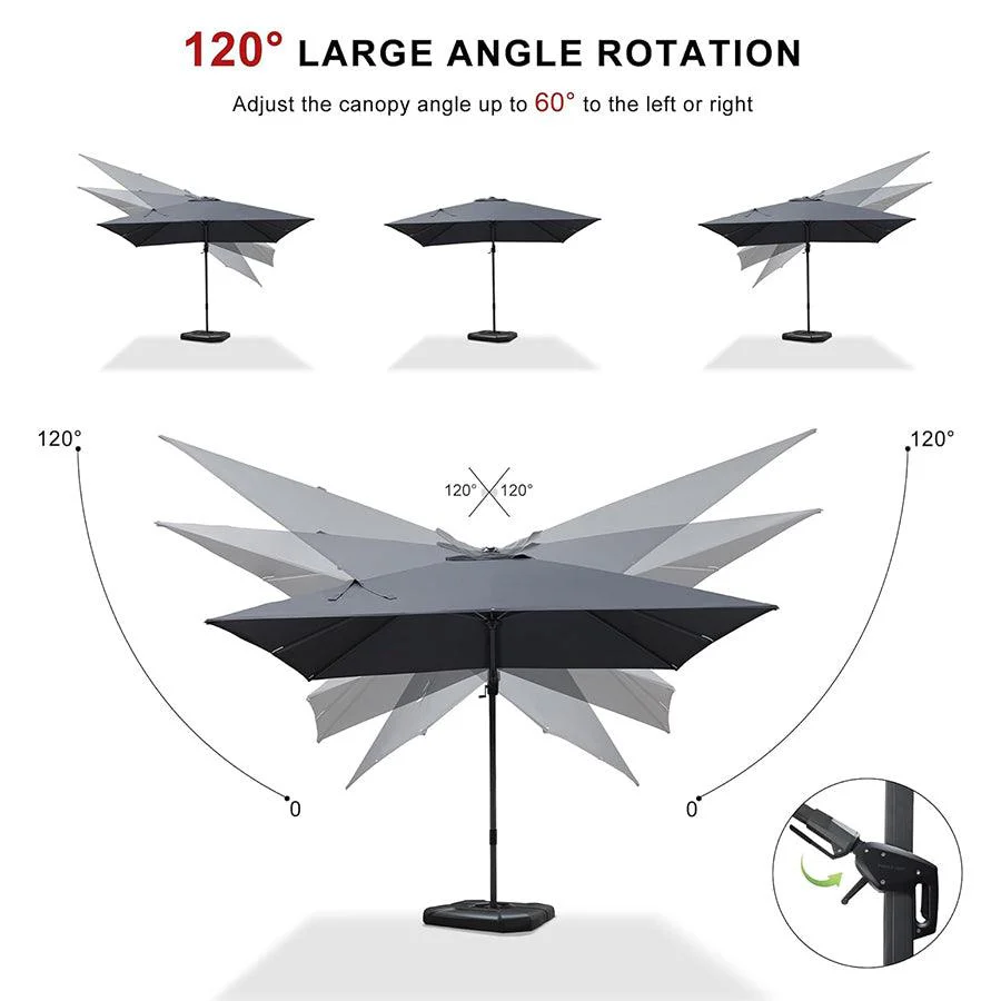 PURPLE LEAF Best Value Cantilever Patio Umbrella with Left-Right Tilt and 360° Swivel - Image 75