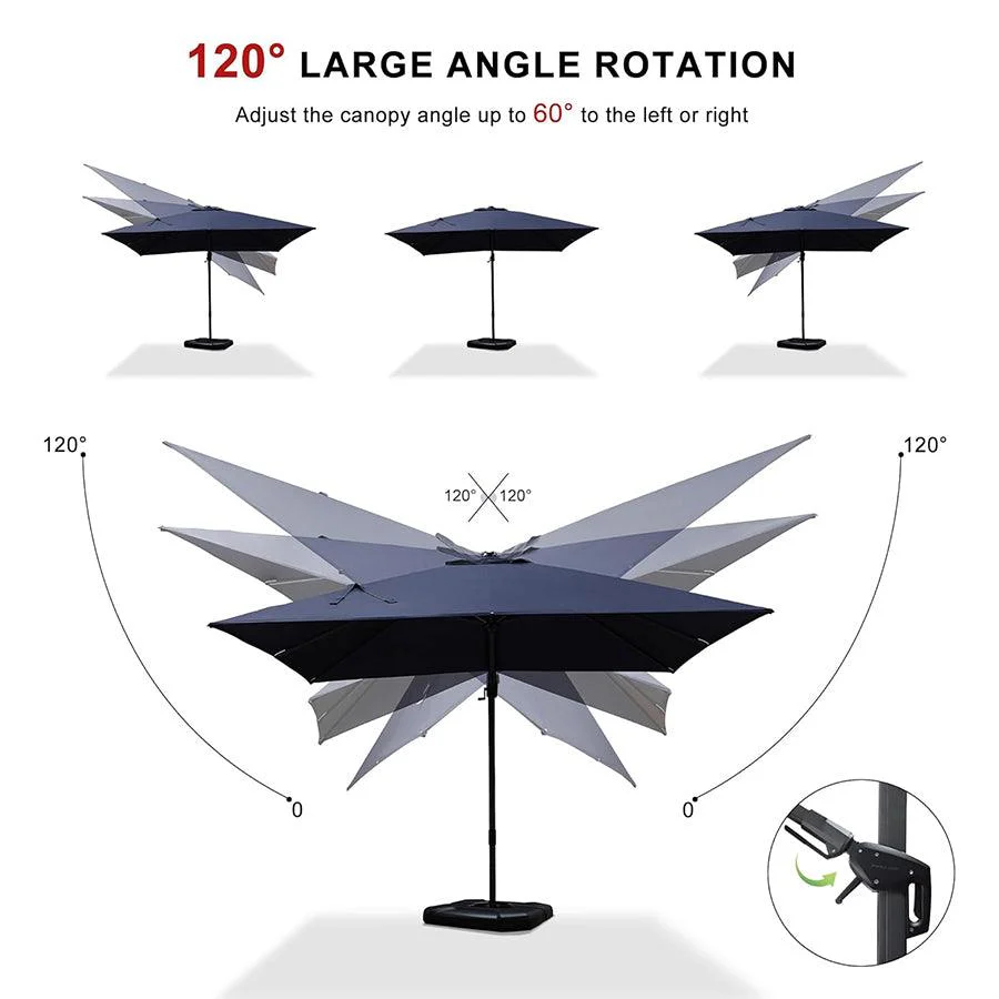PURPLE LEAF Best Value Cantilever Patio Umbrella with Left-Right Tilt and 360° Swivel - Image 78