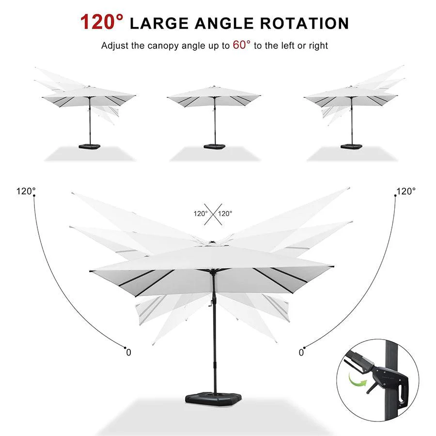 PURPLE LEAF Best Value Cantilever Patio Umbrella with Left-Right Tilt and 360° Swivel - Image 79