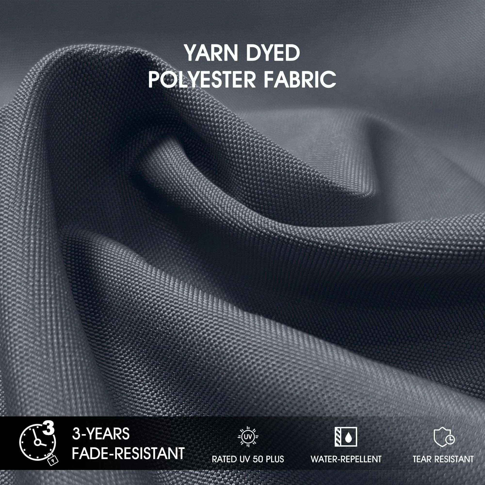 PURPLE LEAF Outdoor Windproof Umbrella, Square Cantilever Umbrella Outside Patio - Image 78