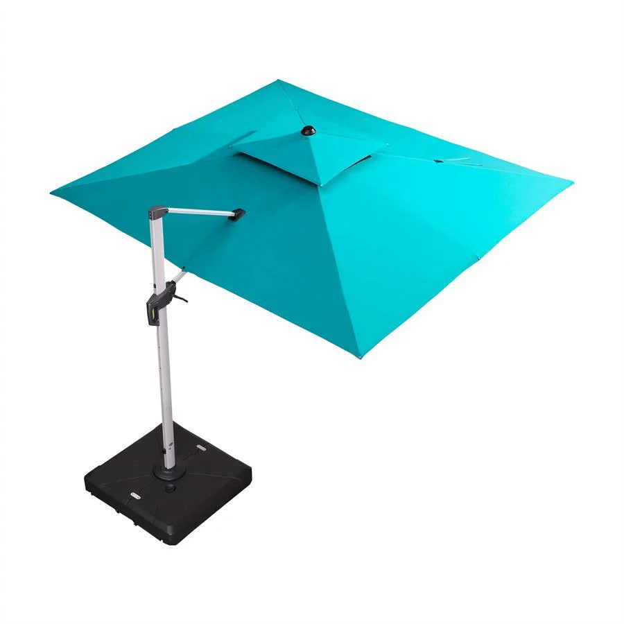 PURPLE LEAF Large Rectangular Porch Umbrella Outside Cantilever Patio Yard Umbrella - Image 25