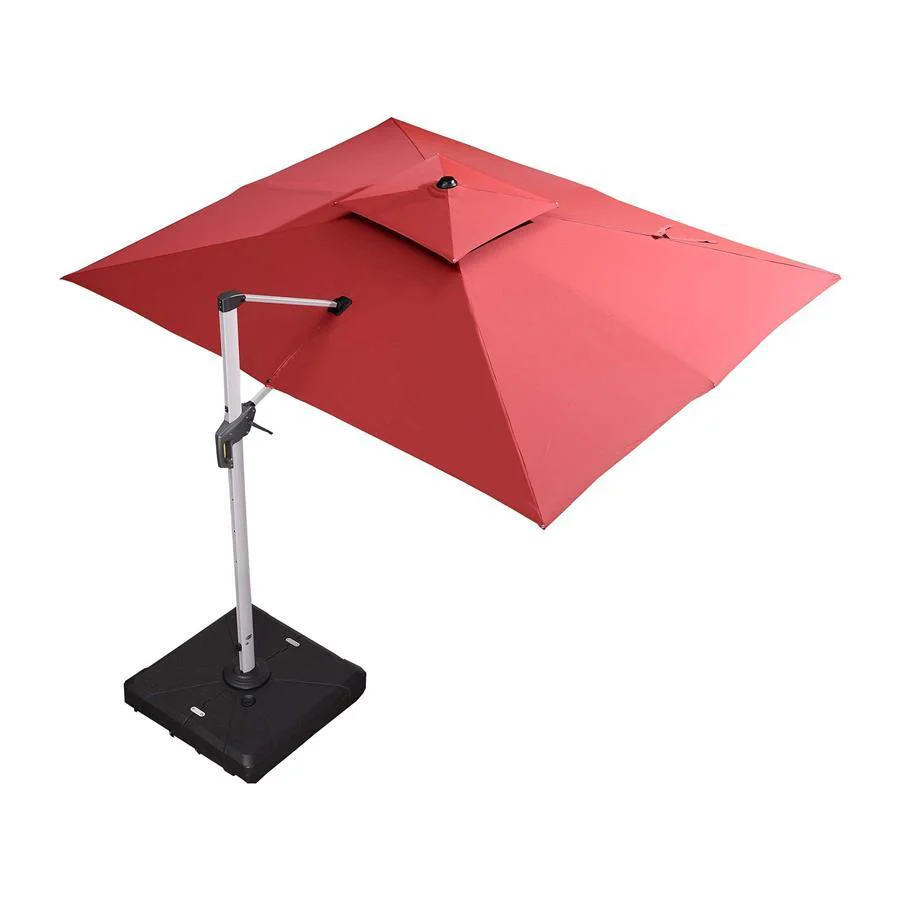 PURPLE LEAF Large Rectangular Porch Umbrella Outside Cantilever Patio Yard Umbrella - Image 33