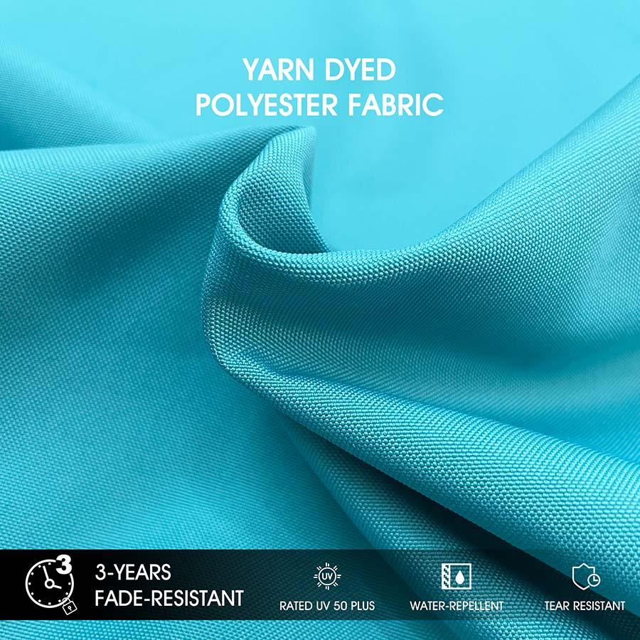 PURPLE LEAF Large Rectangular Porch Umbrella Outside Cantilever Patio Yard Umbrella - Image 73