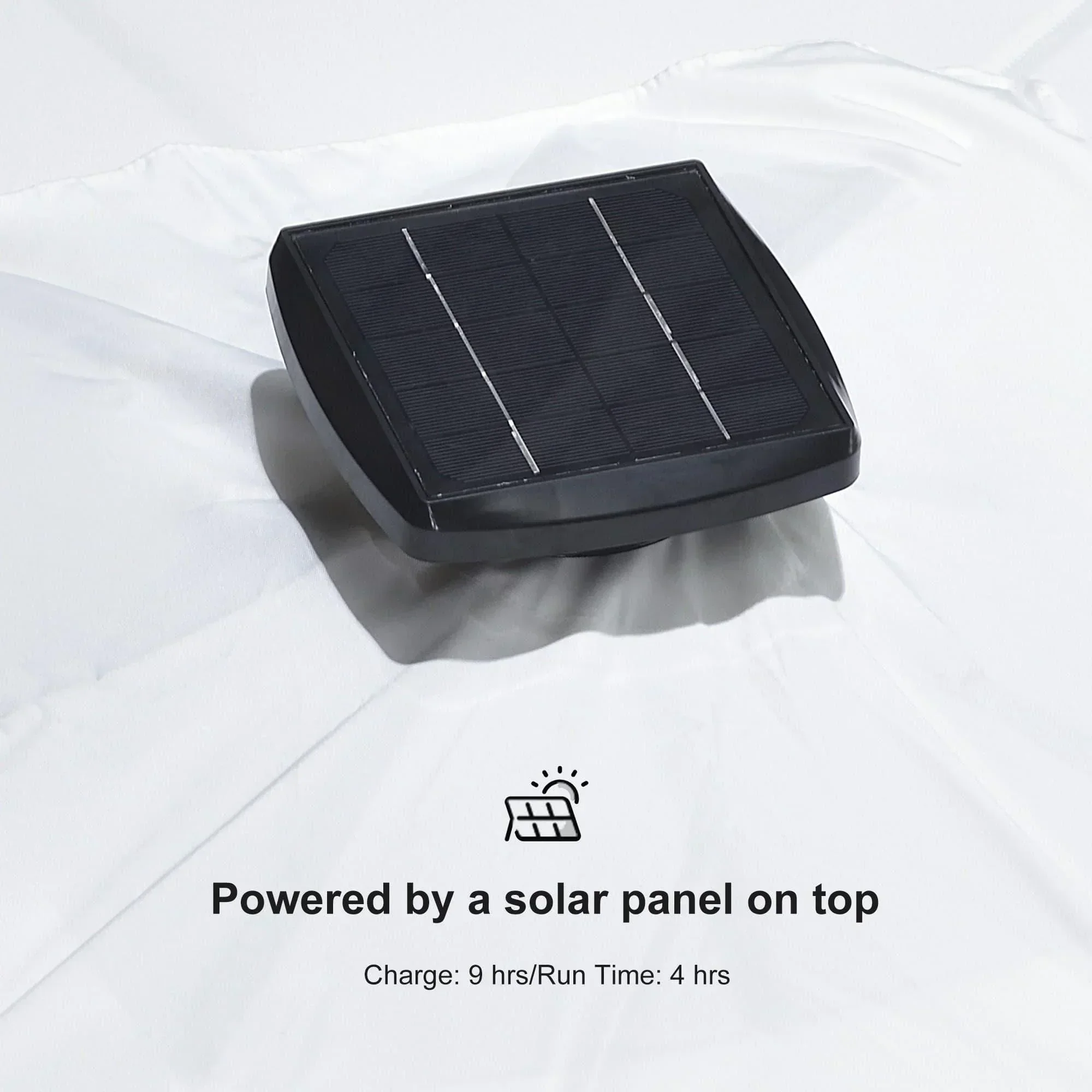 PURPLE LEAF 10ft Cantilever Patio Umbrella with LED Lights, 360° Swivel and Tilt - Image 203