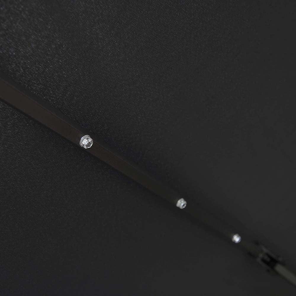 PURPLE LEAF 10ft Cantilever Patio Umbrella with LED Lights, 360° Swivel and Tilt - Image 28