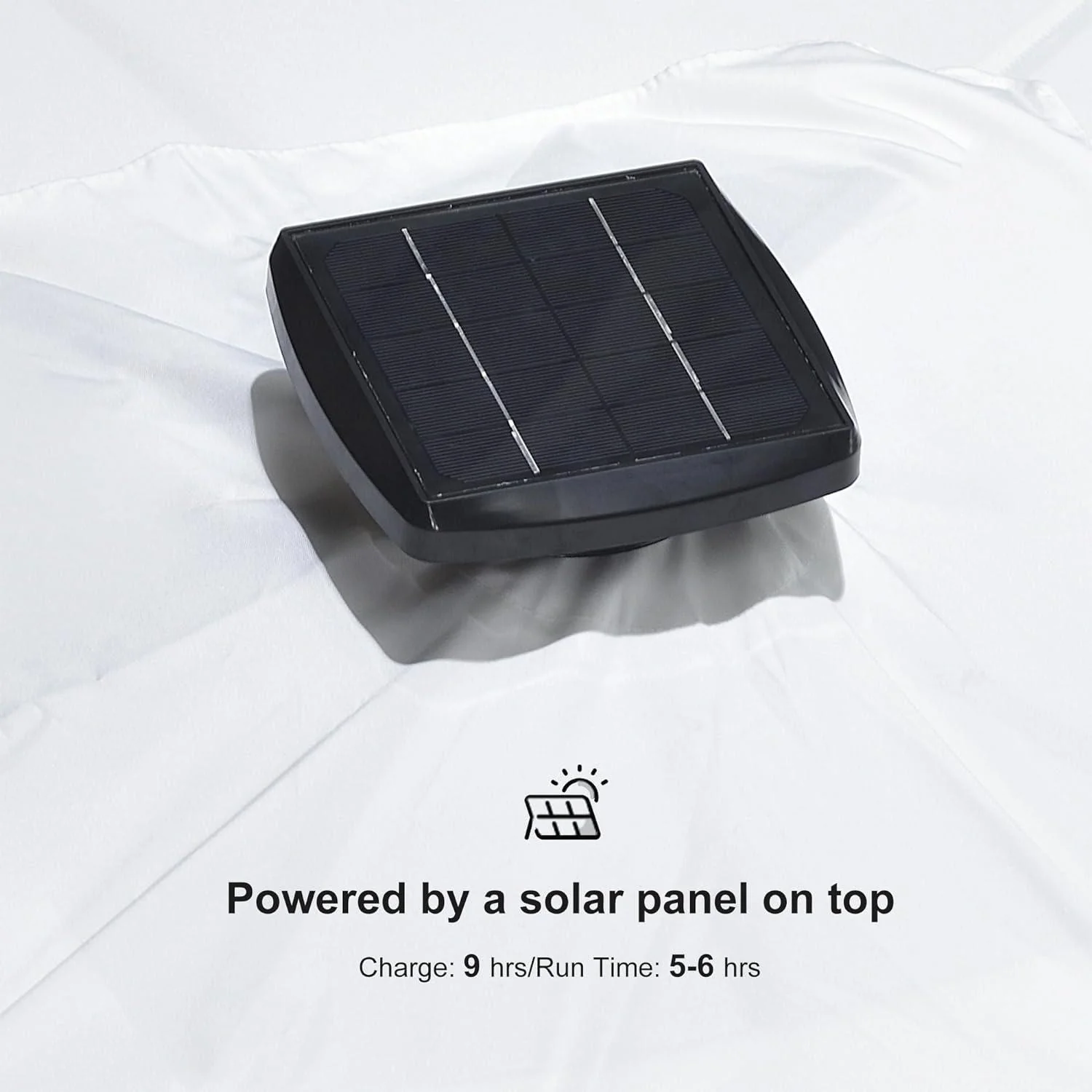 PURPLE LEAF 10ft Cantilever Patio Umbrella with LED Lights, 360° Swivel and Tilt - Image 92