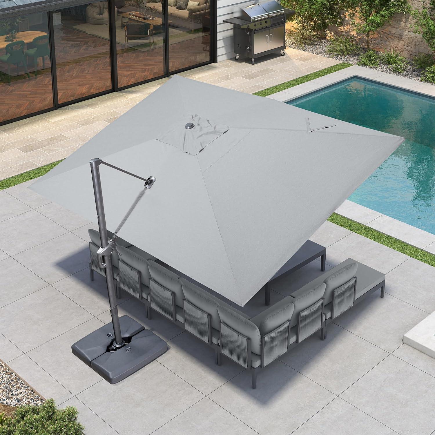 PURPLE LEAF UV Resistant Affordable Patio Outdoor Umbrella with Recycled Fabric - Image 16