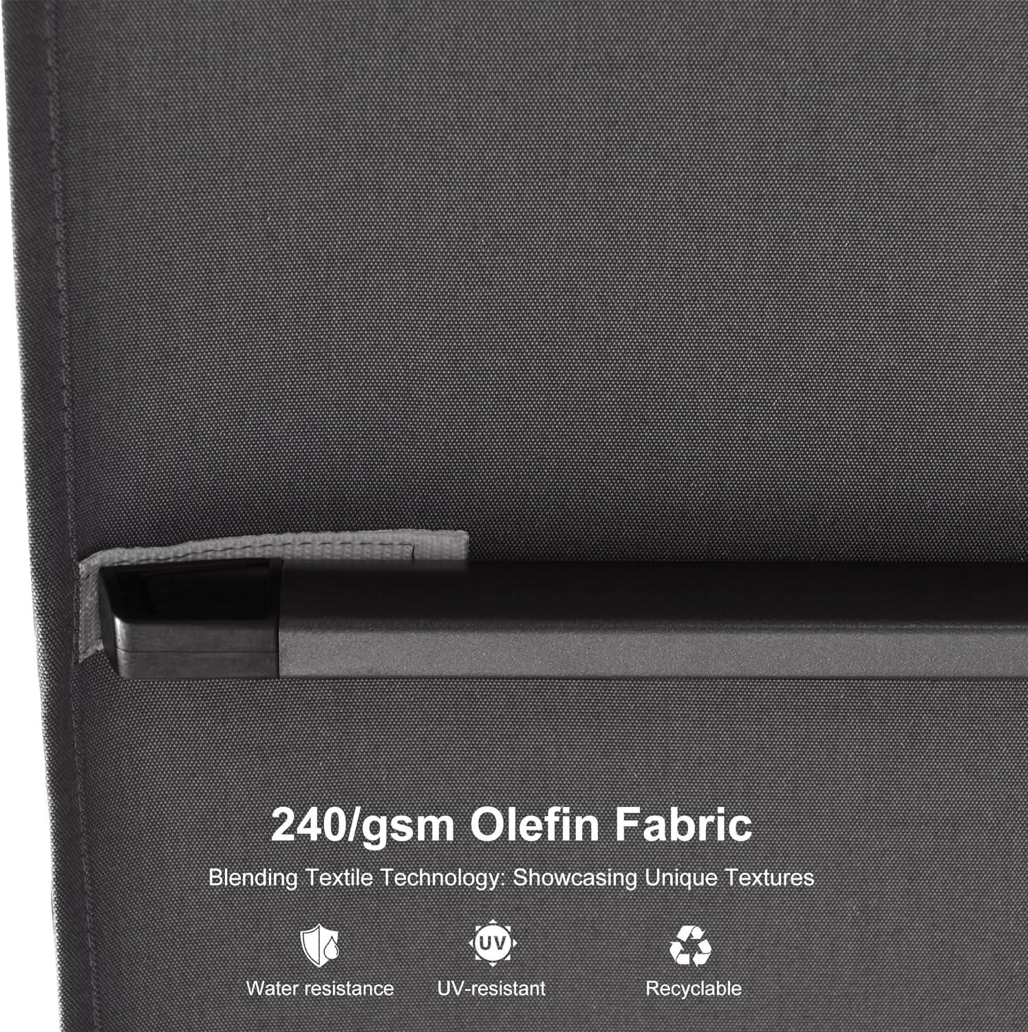 PURPLE LEAF UV Resistant Affordable Patio Outdoor Umbrella with Recycled Fabric - Image 29