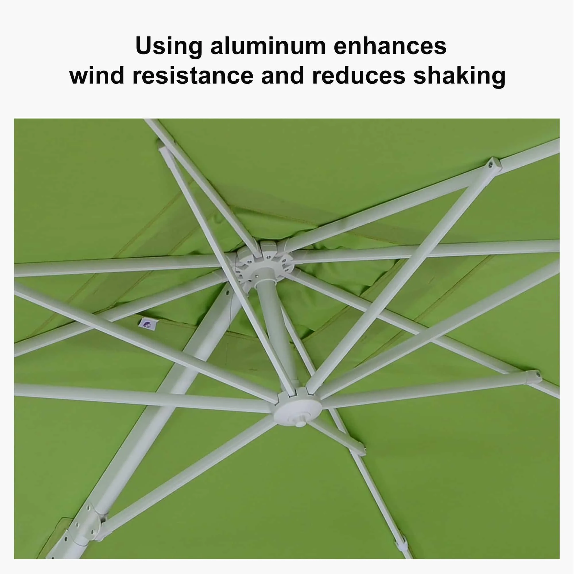 PURPLE LEAF White Outdoor Patio Umbrella Economical Large Patio Umbrellas - Image 81