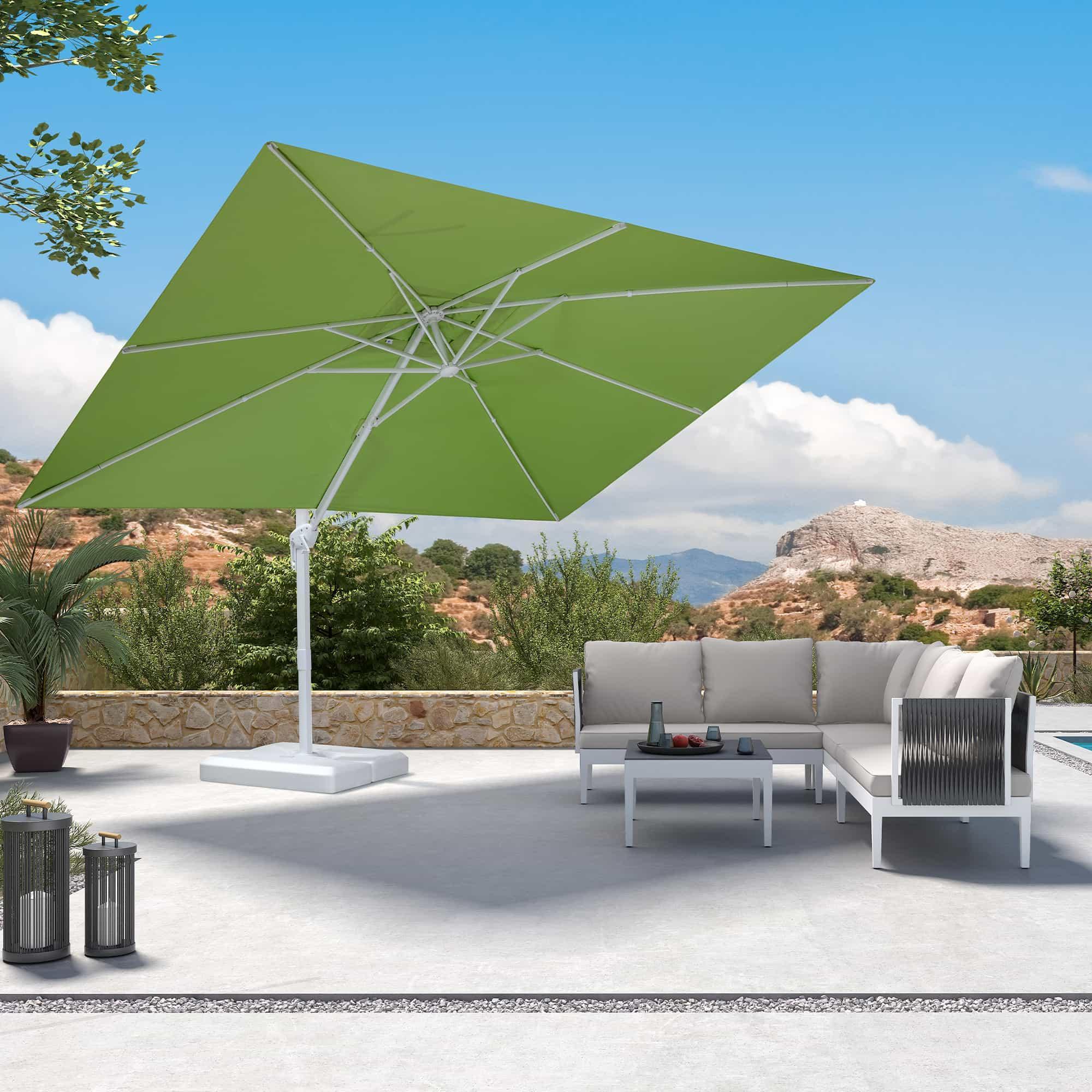 PURPLE LEAF White Outdoor Patio Umbrella Economical Large Patio Umbrellas - Image 83
