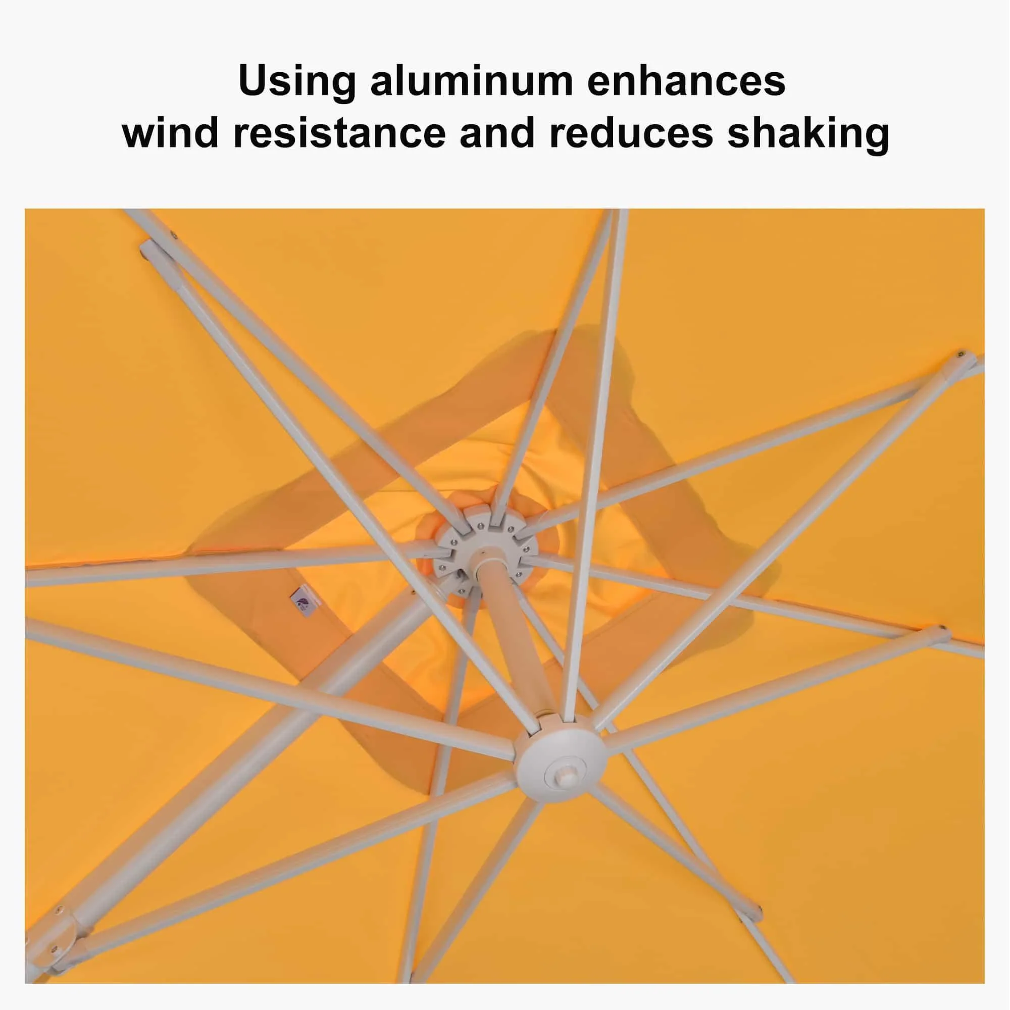 PURPLE LEAF White Outdoor Patio Umbrella Economical Large Patio Umbrellas - Image 122