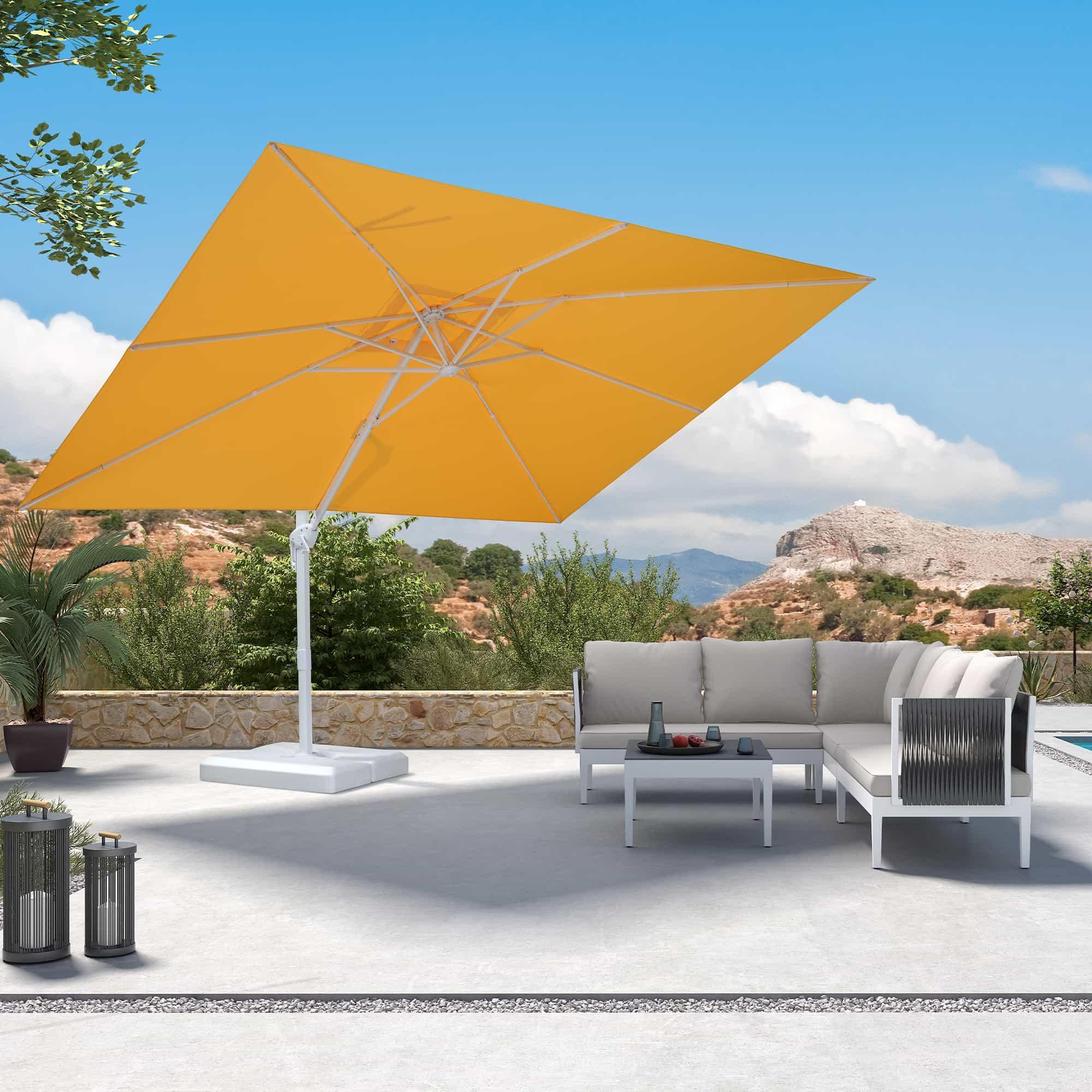 PURPLE LEAF White Outdoor Patio Umbrella Economical Large Patio Umbrellas - Image 127