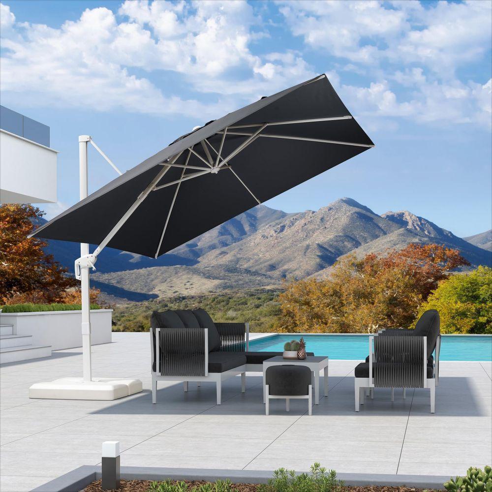 PURPLE LEAF White Outdoor Patio Umbrella Economical Large Patio Umbrellas - Image 144