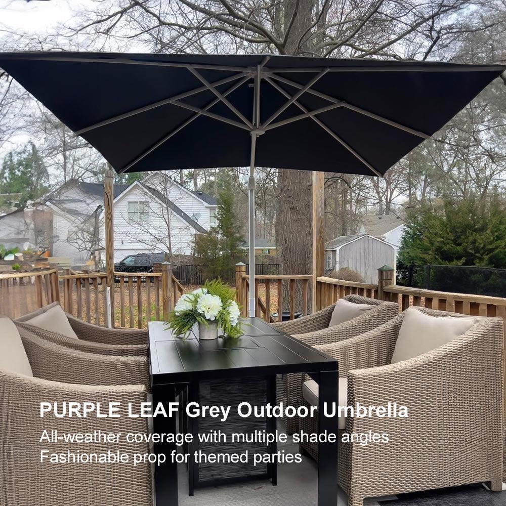 PURPLE LEAF White Outdoor Patio Umbrella Economical Large Patio Umbrellas - Image 189
