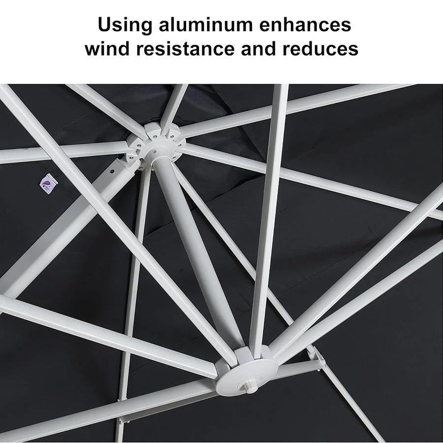 PURPLE LEAF White Outdoor Patio Umbrella Economical Large Patio Umbrellas - Image 45