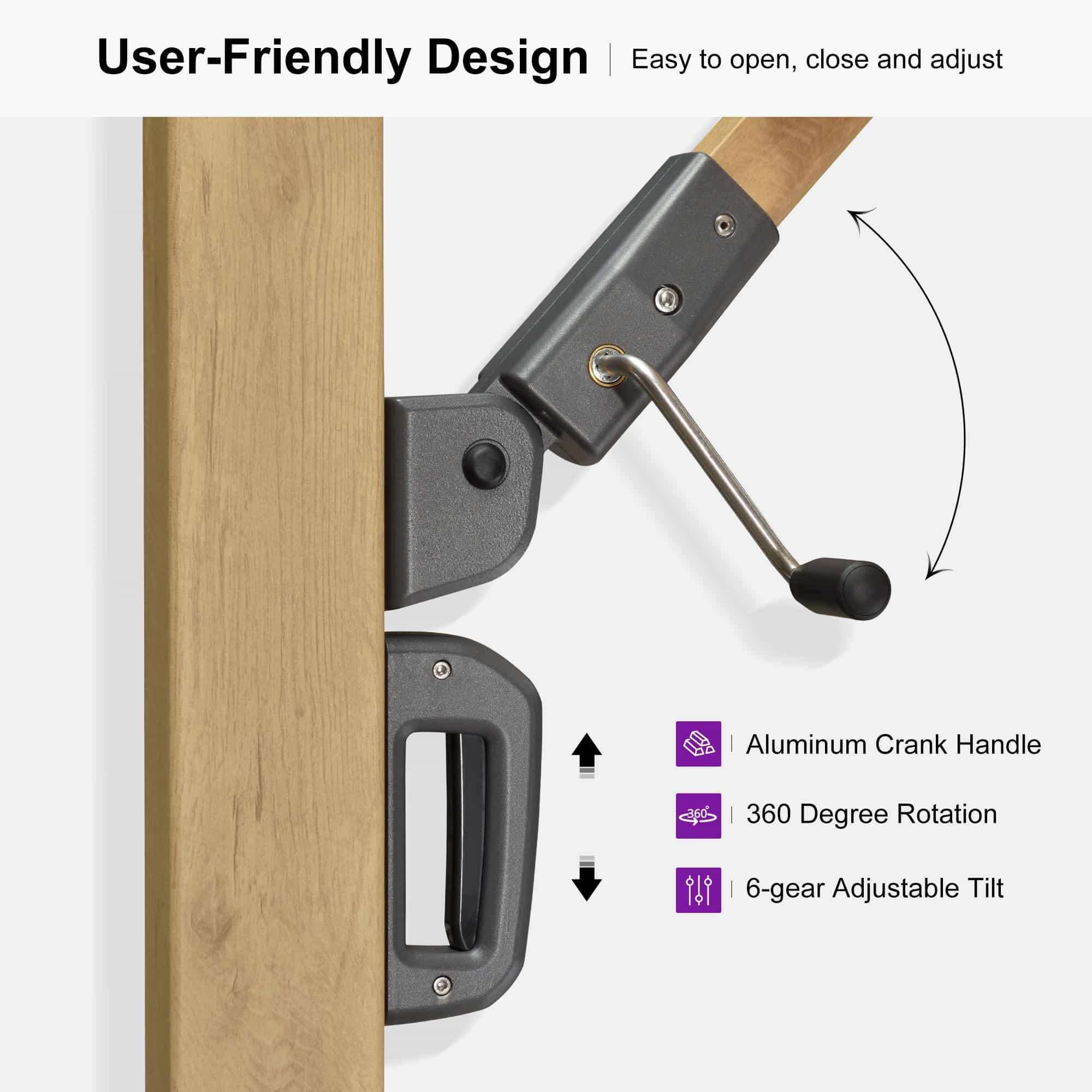 PURPLE LEAF Wood Grain Cantilever Patio Umbrella Aluminum Outdoor Umbrellas - Image 68