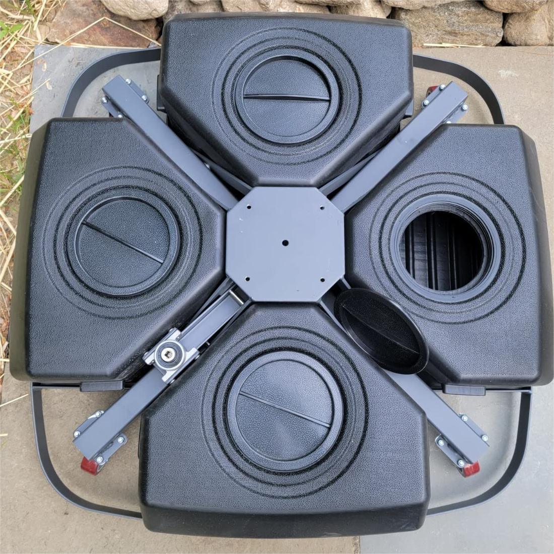 PURPLE LEAF Heavy Patio Umbrella Base with Wheels ZYBASE-8 - Image 17