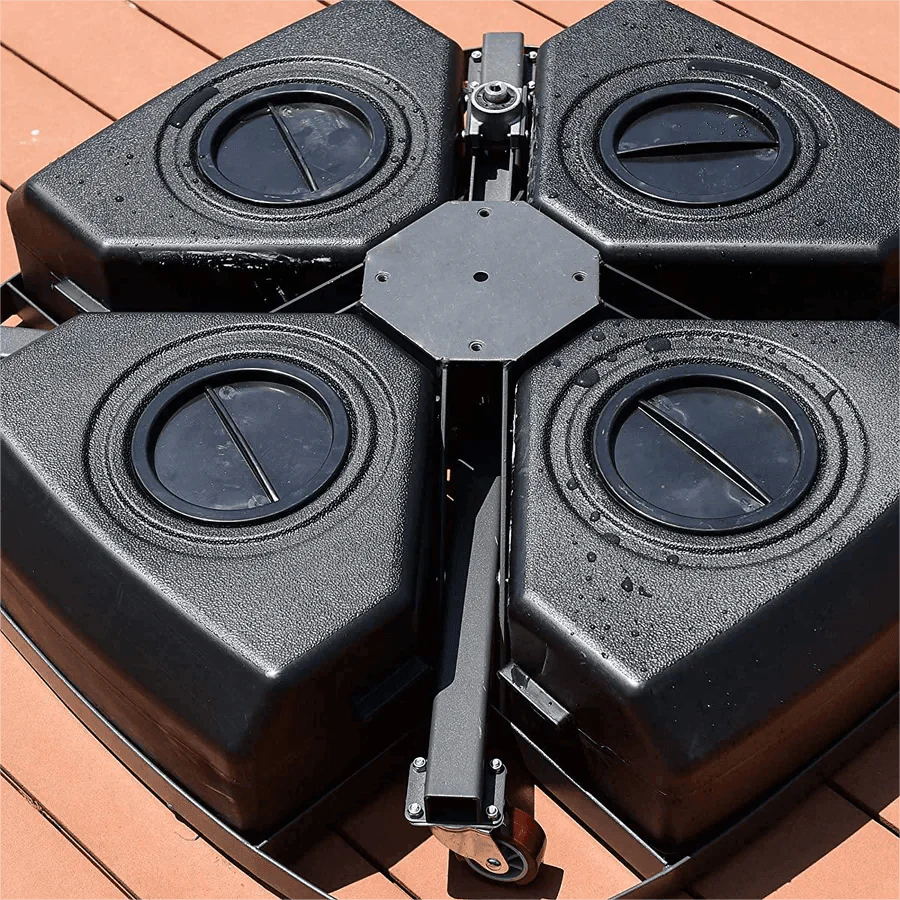 PURPLE LEAF Heavy Patio Umbrella Base with Wheels ZYBASE-8 - Image 22