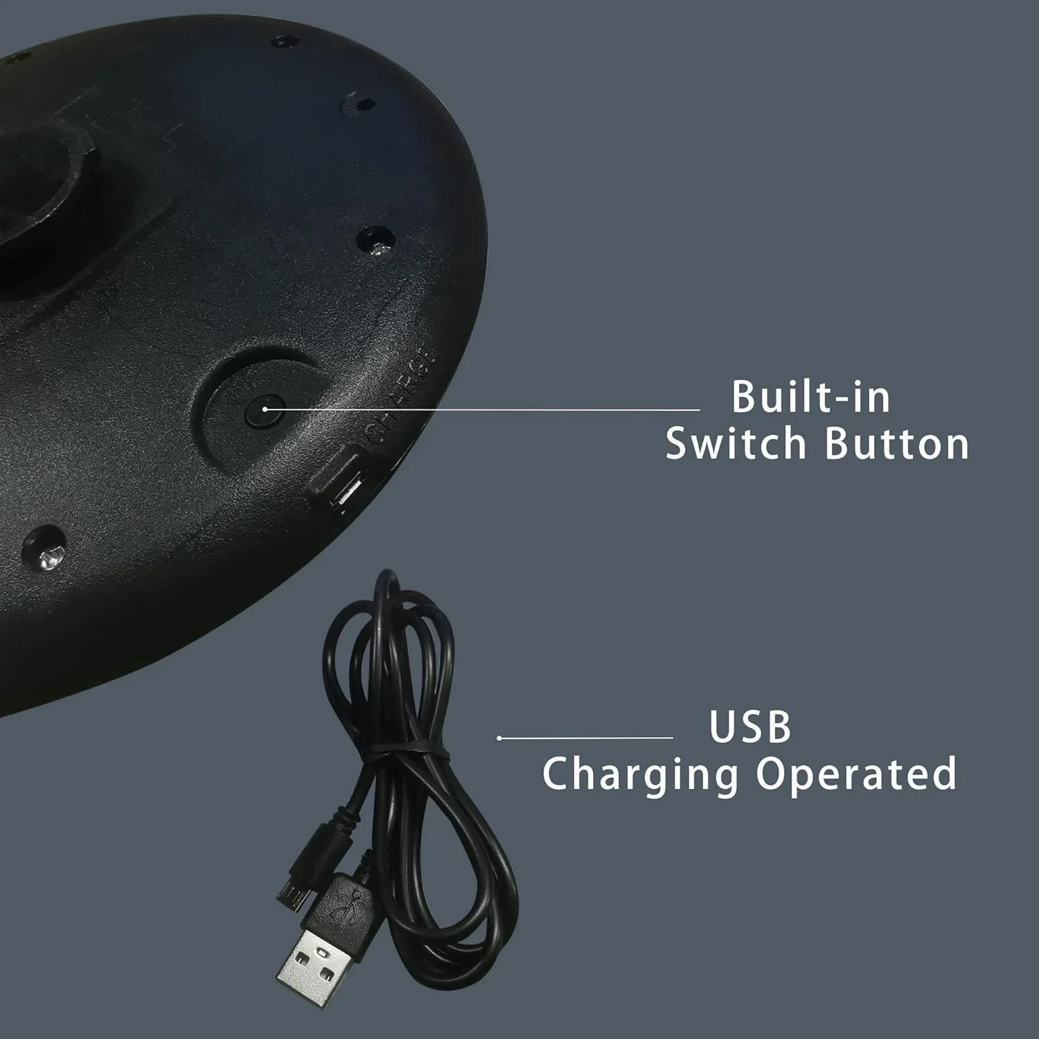 PURPLE LEAF Patio Umbrella Light with Remote Control 12 Color Brightness for Patio Umbrellas, Camping Tents or Outdoor Use (Black) - Image 12