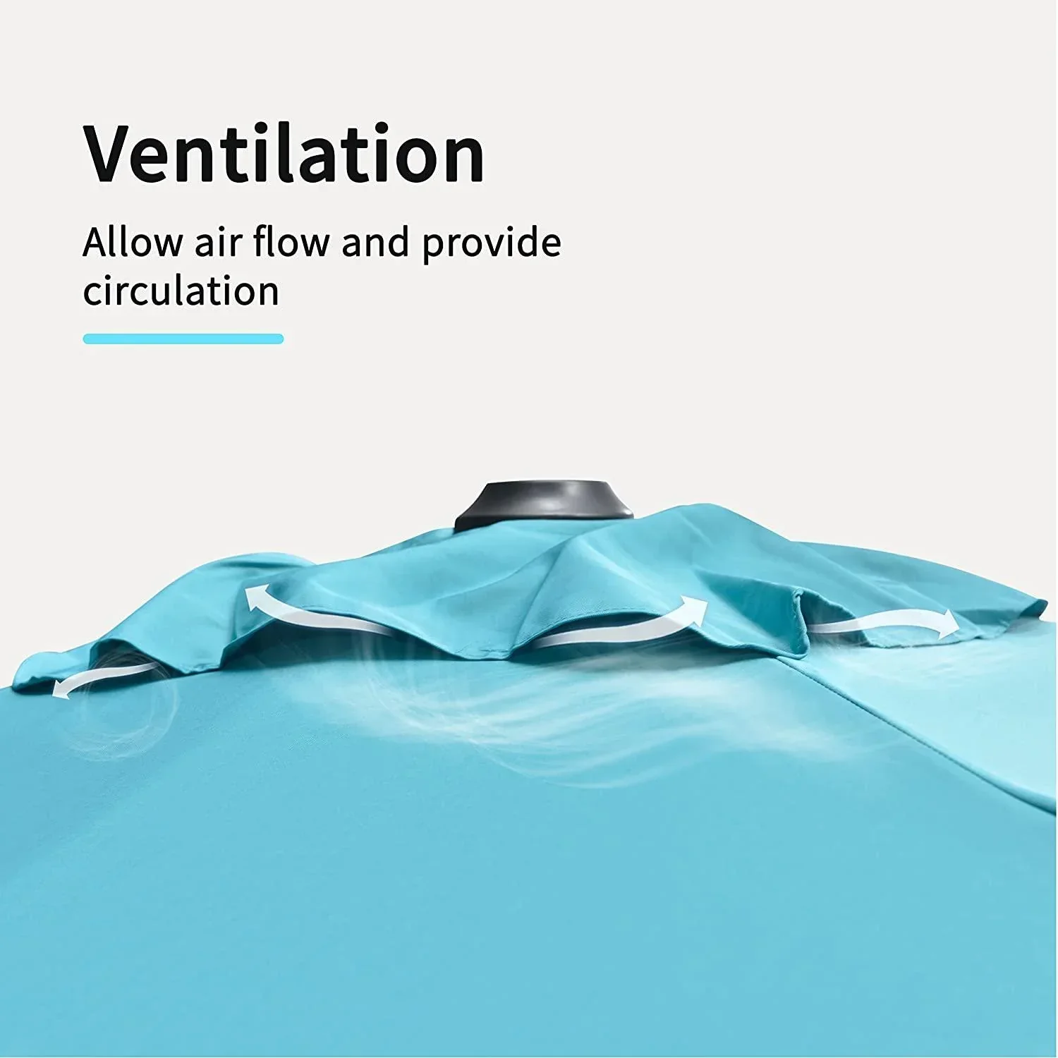 PURPLE LEAF Affordable Outdoor Umbrella Round Cantilever Umbrella for Garden - Image 33