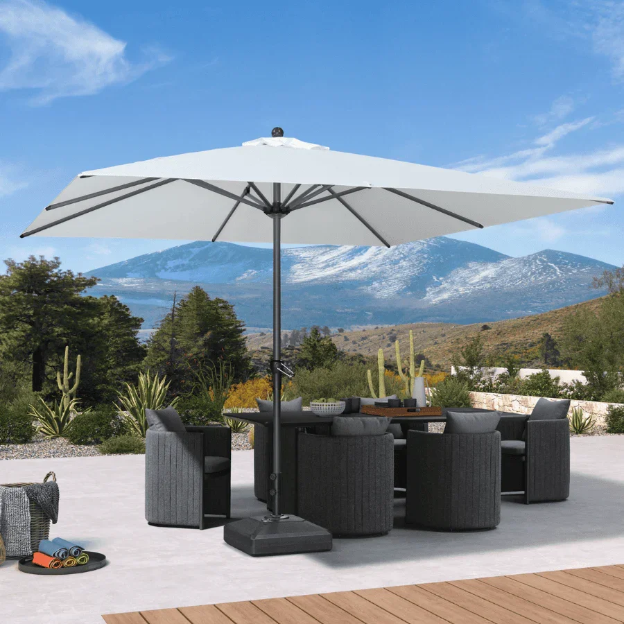 PURPLE LEAF Aluminum Market Patio Umbrella Commercial Outdoor Garden Umbrella - Image 54