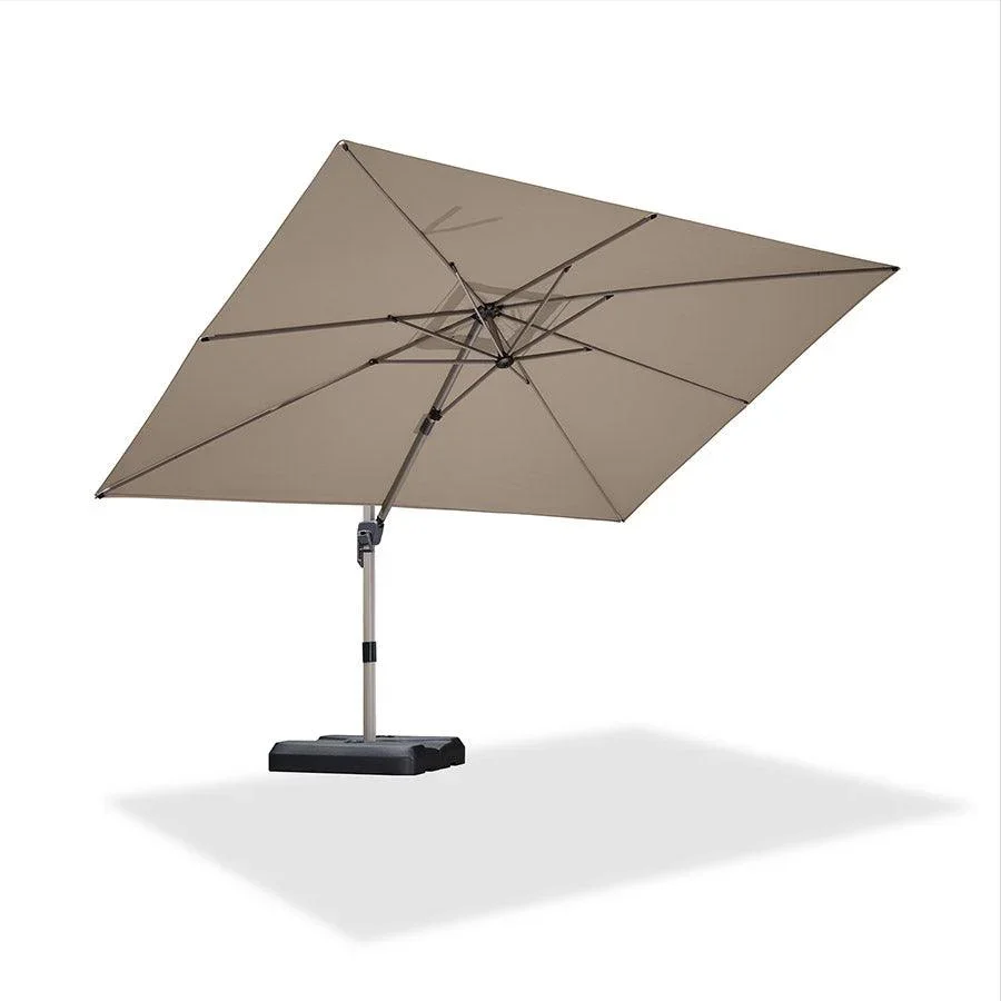 PURPLE LEAF Hailar Deluxe Outdoor Patio Umbrella Aluminum Cantilever Umbrellas - Image 61