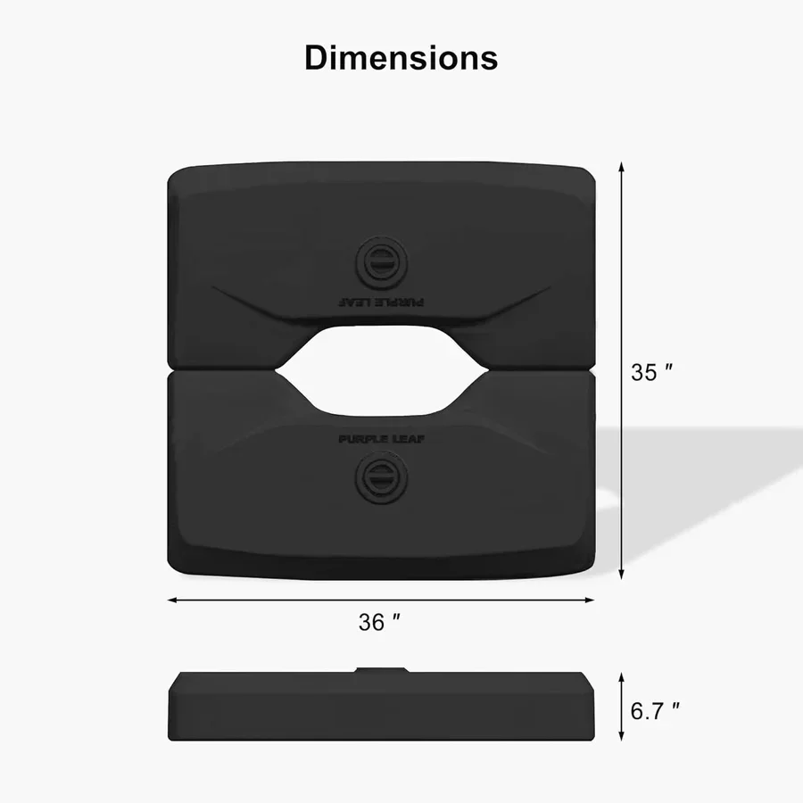 PURPLE LEAF UV Resistant Affordable Patio Outdoor Umbrella with Recycled Fabric - Image 177