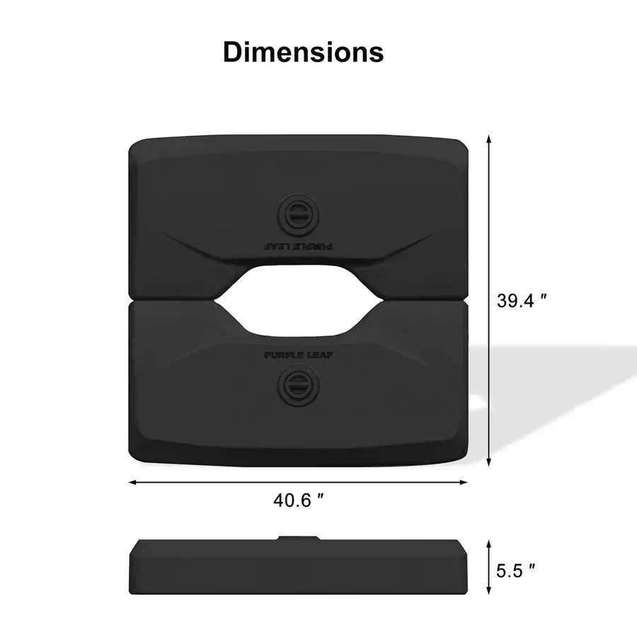 PURPLE LEAF UV Resistant Affordable Patio Outdoor Umbrella with Recycled Fabric - Image 179