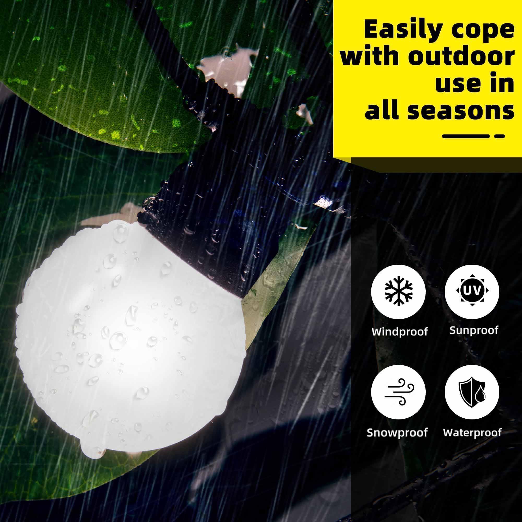 PURPLE LEAF Hardtop Grill Gazebo for Patio Bronze Permanent Metal Roof Outside Sun Shade Outdoor BBQ Canopy with String Lights - Image 13