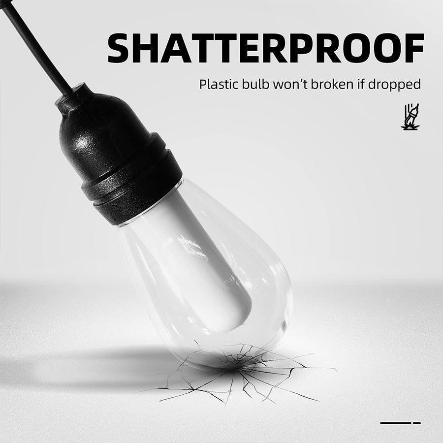 PURPLE LEAF Caesar Louvered Pergola with Milky String Lights Patio Aluminum Pergola with Independent Adjustable Rainproof Roof Hardtop Pergola for Outdoor Deck Garden Yard - Image 32