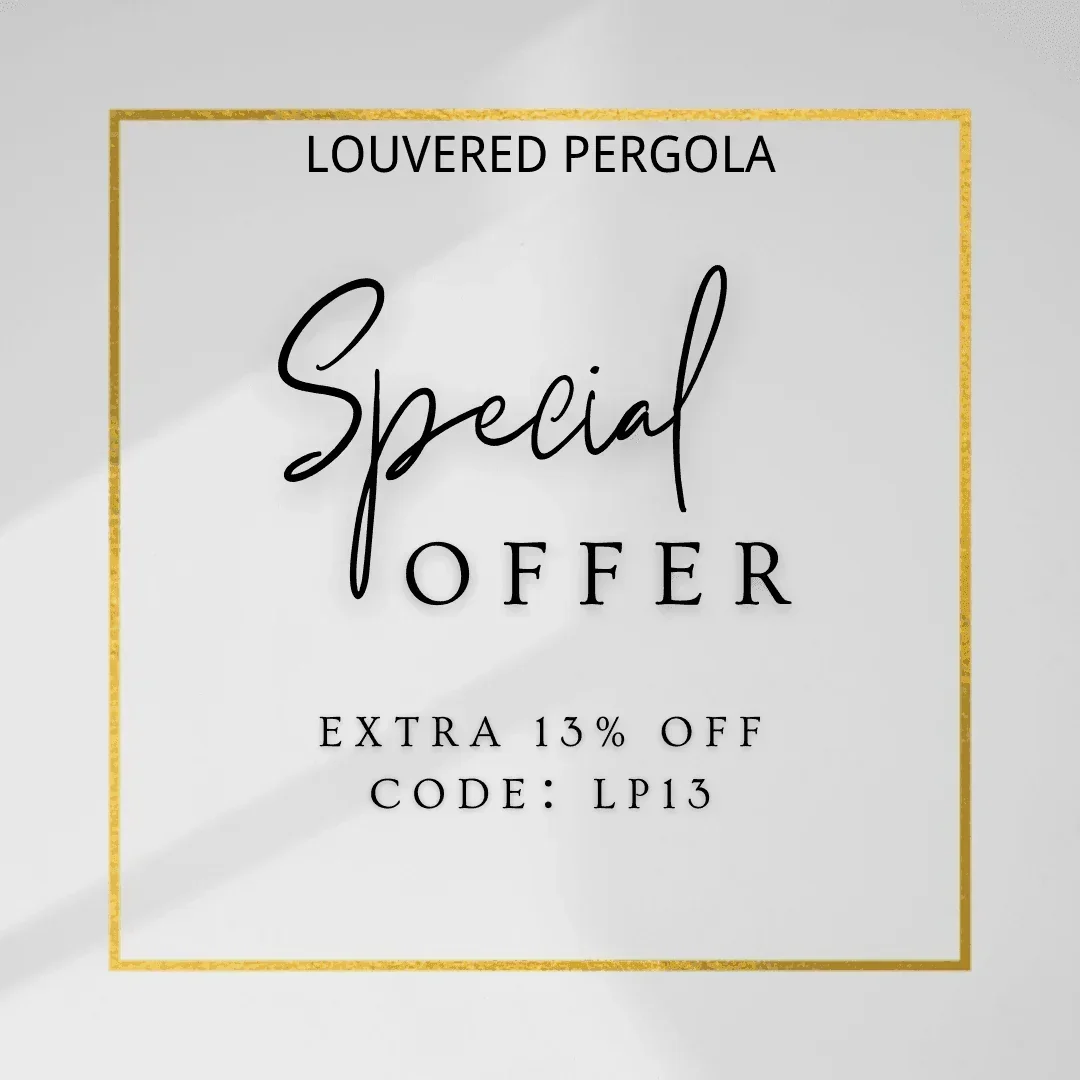 PURPLE LEAF Caesar Louvered Pergola with Milky String Lights Patio Aluminum Pergola with Independent Adjustable Rainproof Roof With Milky Lights - Image 27