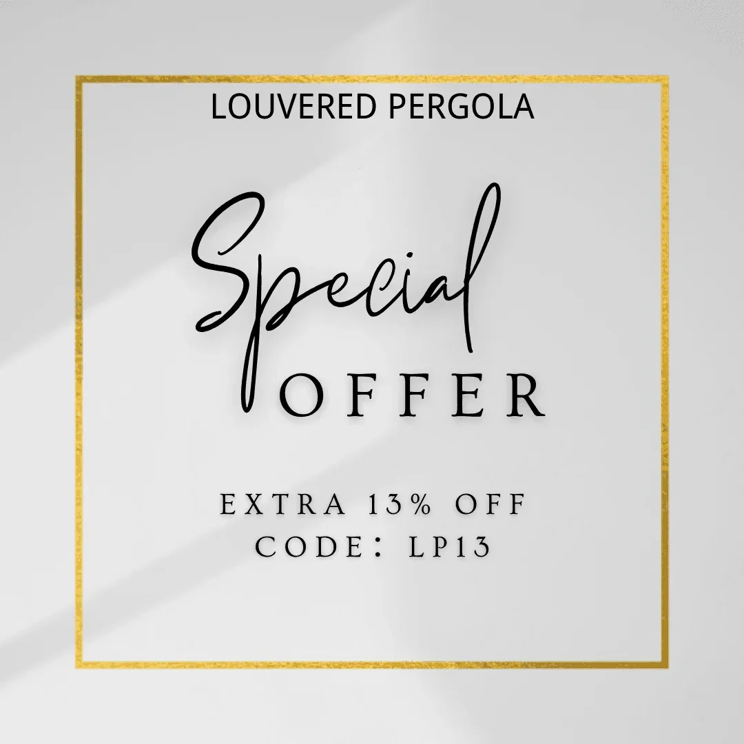 PURPLE LEAF Caesar Louvered Pergola with Yellow String Lights Patio Aluminum Pergola with Independent Adjustable Rainproof Roof Hardtop Pergola for Outdoor Deck Garden Yard - Image 23