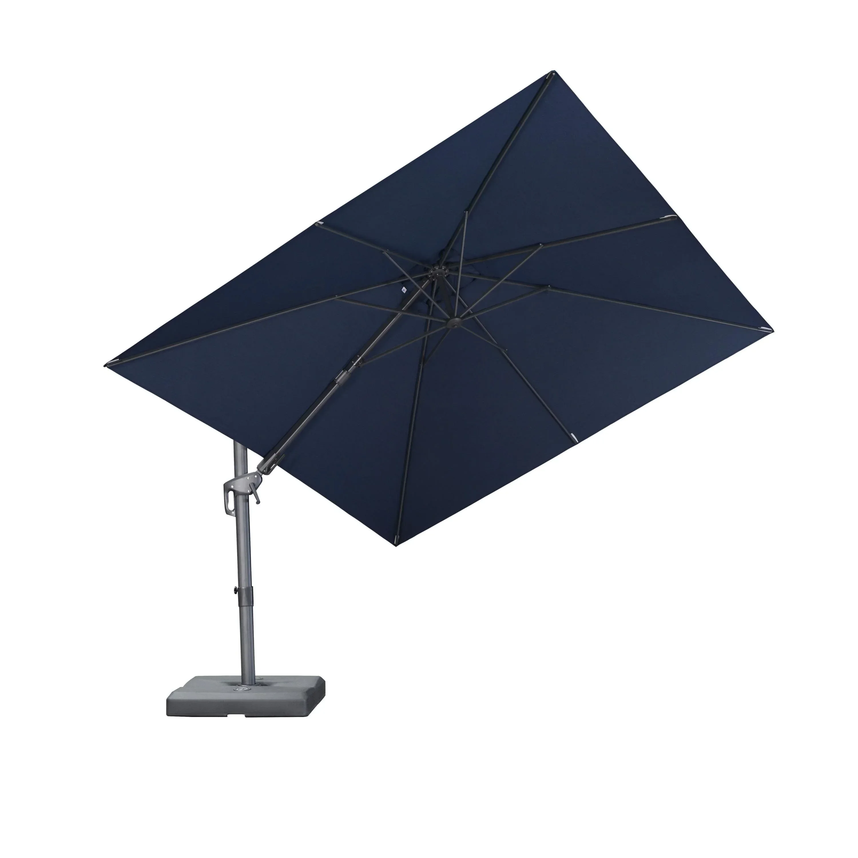 PURPLE LEAF UV Resistant Left-right Tilting Patio Umbrella Swivel Outdoor Umbrella - Image 14